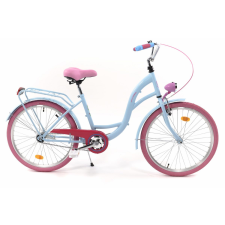 Dallas ™ City Junior Gyerek kerékpár 1 fokozat 24″ kerék 130-165 cm magassag -  Fehér/Rózsaszín gyermek kerékpár