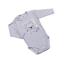 Dalma Hosszú Ujjú Body - Kék Maci - 80 kombidressz, body