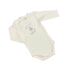 Dalma Hosszú Ujjú Body - Krém Macis "Hug Me" - 74 kombidressz, body