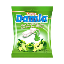 Damla cukor zöldalma - 90g csokoládé és édesség
