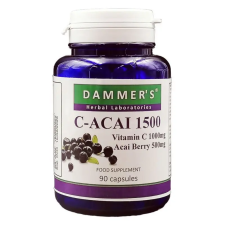 Dammers C-acai 1500mg kapszula 90db vitamin és táplálékkiegészítő