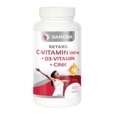 Damona C-vitamin 1000 mg RETARD + D3-vitamin + cink 100 db vitamin és táplálékkiegészítő