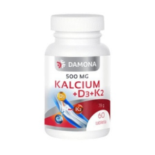  DAMONA KALCIUM+D3+K2 TABLETTA 60 db vitamin és táplálékkiegészítő