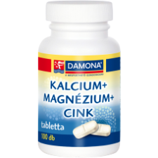  Damona Kalcium + Magnézium + Cink tabletta vitamin és táplálékkiegészítő