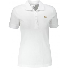  Dámské triko s límečkem ALTISPORT CARRYOVER ALW065210 BÍLÁ méret: XL