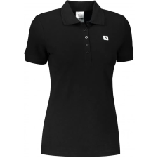 Dámské triko s límečkem ALTISPORT CARRYOVER ALW065210 ČERNOBÍLÁ méret: XXXL női póló
