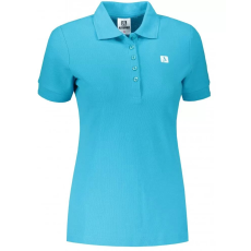  Dámské triko s límečkem ALTISPORT CARRYOVER ALW065210 TYRKYSOVÁ méret: XS