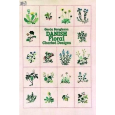  Danish Floral Charted Designs – Gerda Bengtsson idegen nyelvű könyv