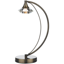 Dar Lighting glamour kristály modern asztali lámpa luther antik sárgaréz darlut4175 világítás