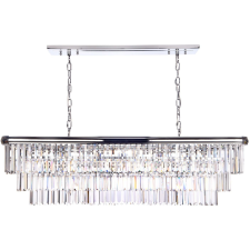 Dar Lighting glamour kristály modern függeszték eulalia csiszolt króm dareul2350 világítás
