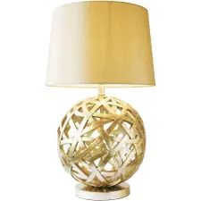 Dar Lighting glamour modern asztali lámpa balthazar arany darbal4263 világítás