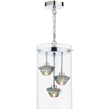 Dar Lighting glamour modern függeszték decade átlátszó dardec5308 világítás