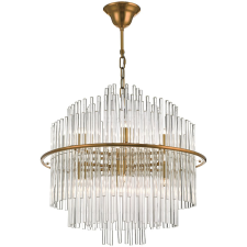 Dar Lighting glamour modern függeszték lukas átlátszó arany darluk1735 világítás