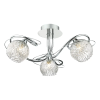 Dar Lighting glamour modern mennyezeti lámpa rehan csiszolt króm darreh0350