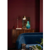 Dar Lighting modern asztali lámpa mendal barna üveggolyó darmen4263