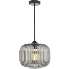 Dar Lighting modern függeszték demarius fekete füstös dardem0110 világítás