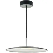 Dar Lighting modern függeszték enoch fekete rozsdamentes acél dareno0122 világítás