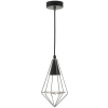 Dar Lighting modern függeszték gianni fekete csiszolt króm dargia0150