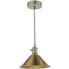 Dar Lighting modern függeszték hadano ősi króm sárgaréz darhad0161-01