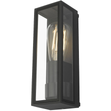 Dar Lighting modern kültéri fali lámpa taryn átlátszó szürke dartar1639 kültéri világítás