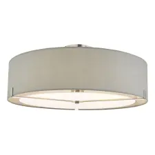 Dar Lighting modern mennyezeti lámpa santino szatén króm darsan5339 világítás