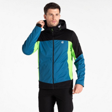 Dare2be MountaineerSftshl Férfi softshell kabát 15.000 mm vízálló kék férfi kabát, dzseki