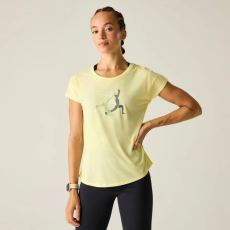Dare2be Serenity Tee Női gyorsan száradó póló sárga