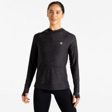 Dare2be Sprint Cty Hoodie női technikai pulóver fekete női pulóver, kardigán