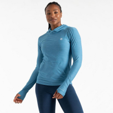 Dare2be Sprint Cty Hoodie női technikai pulóver kék női pulóver, kardigán