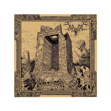 Dark Descent Begrime Exemious - Rotting In The Aftermath (Gold & Grimace Purple Merge Vinyl) (Vinyl LP (nagylemez)) heavy metal