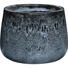 Dark Wonder kaspó 16 cm x 21 cm fekete kerti dekoráció