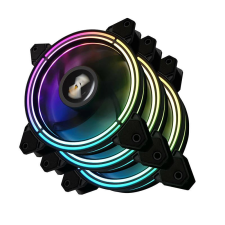 DarkFlash CF11 Pro 3az1-ben ARGB ház hűtő ventilátor szett (CF11 Pro) hűtés