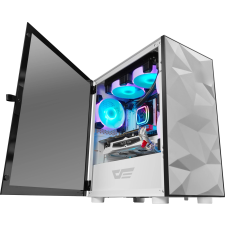 DarkFlash DLM21 fehér számítógép ház