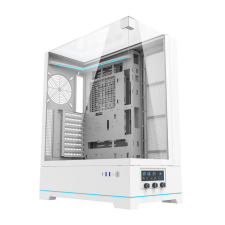 DarkFlash DY450L Midi Torony Számítógépház - Fehér (DY450L WHITE) számítógép ház