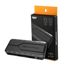 DarkFlash RC2 RGB PWM vezérlődoboz számítógéphez (fekete) asztali számítógép kellék