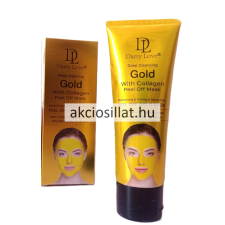 Darry Love Gold With Collagen Mask Lehúzható Arcmaszk 120ml arcpakolás, arcmaszk