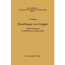  Darstellungen von Gruppen, 1 – Hermann Boerner idegen nyelvű könyv