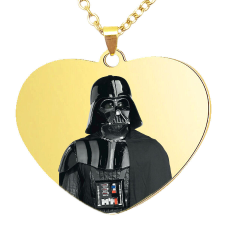 Darth Wader medál lánccal, választható több formában és színben medál