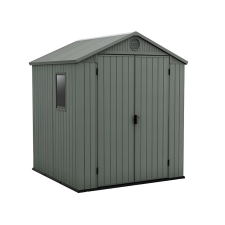  Darwin 6x6 műanyag kerti ház zöld kerti tárolás