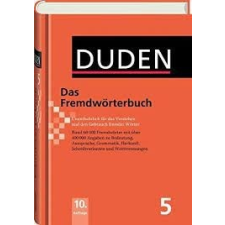  Das Fremdwörterbuch (10. Auflage) - Der Duden In 12 Bänden/Band 5 idegen nyelvű könyv