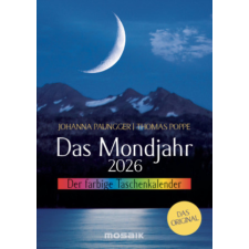  Das Mondjahr 2026 - Der farbige Taschenkalender – Johanna Paungger,Thomas Poppe naptár, kalendárium