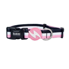  Dashi Stripes Pink&amp;amp;Black nyakörv nyakörv, póráz, hám kutyáknak