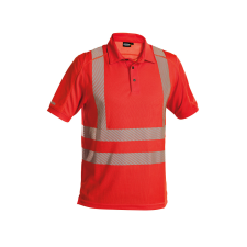 Dassy Brandon jólláthatósági munkavédelmi póló piros színben munkaruha