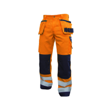 Dassy Glasgow munkavédelmi nadrág narancs/navy színben munkaruha