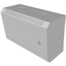 Datacom 10" 4U / 140mm, fémlemez, szürke szerver