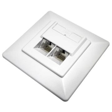 Datacom 2454 UTP CAT6 fali aljzat kábel és adapter