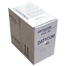 Datacom Adatátviteli, sodrott (sodrott), CAT5E UTP, 305 m / doboz kék kábel és adapter