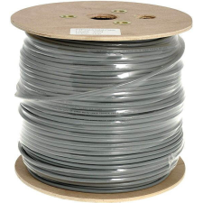 Datacom CAT6 FTP, PVC, 305m/tekercs kábel és adapter