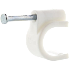 Datacom kábelbilincs (9mm), fehér 100db kábel és adapter