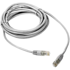 Datacom Patch kábel CAT5E UTP 0,5 m fehér kábel és adapter